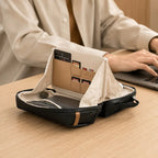Apex Tech Pouch | Hand-Carry Matte PU Organizer - Collected Lab