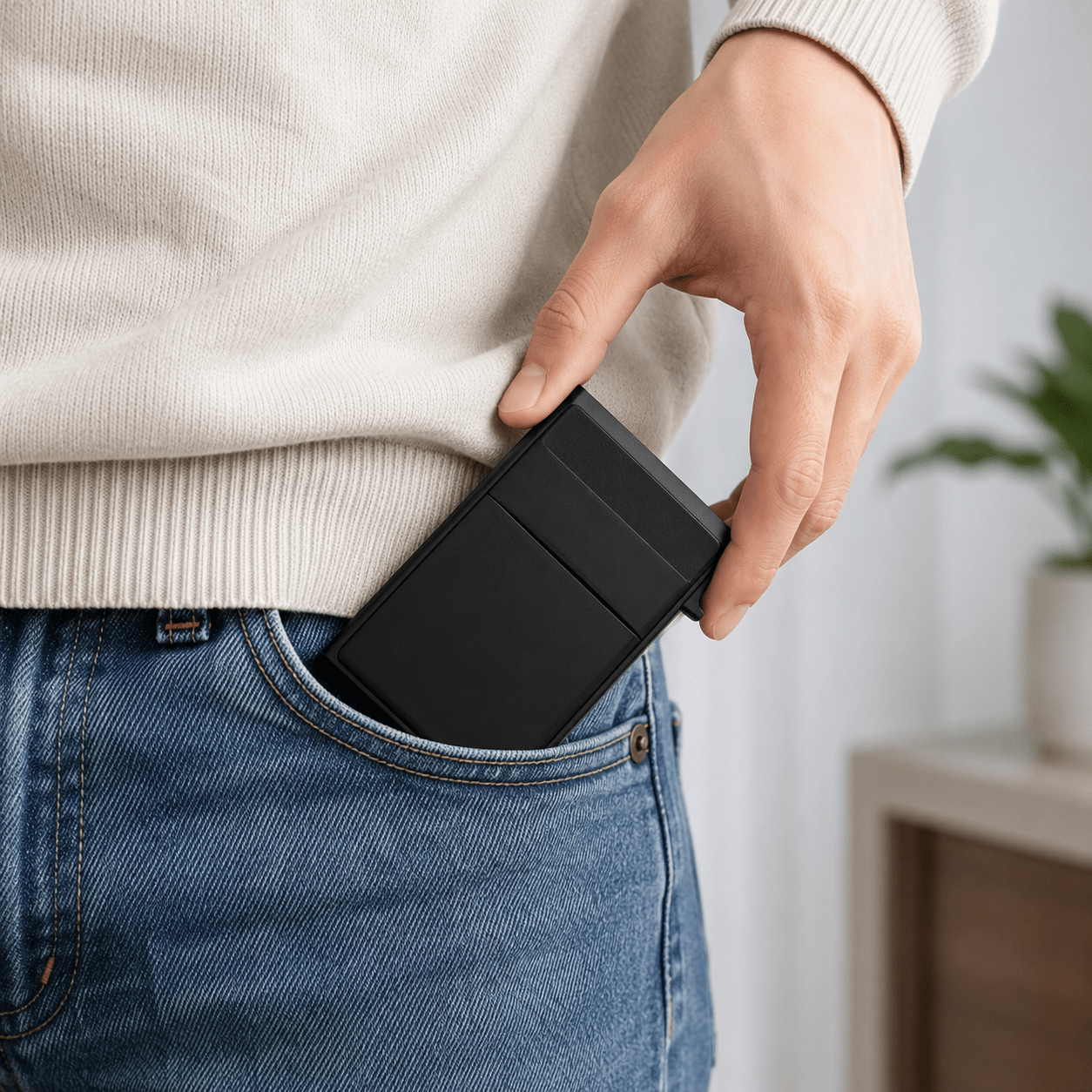 Vault-01 Pop-Up Card Case | Minimalist RFID Wallet - Collected Lab