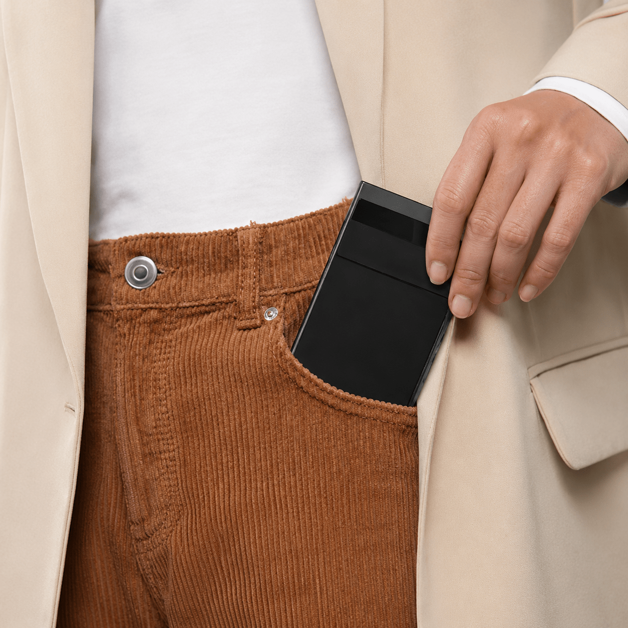 Vault-01 Pop-Up Card Case | Minimalist RFID Wallet - Collected Lab