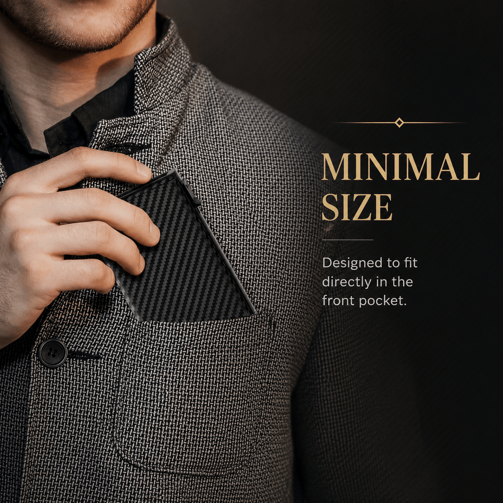 Matrix-02 Carbon Fiber Wallet | RFID Card Holder - Collected Lab