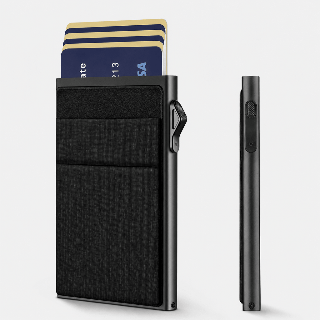 Vault-01 Pop-Up Card Case | Minimalist RFID Wallet - Collected Lab