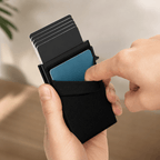 Vault-01 Pop-Up Card Case | Minimalist RFID Wallet - Collected Lab