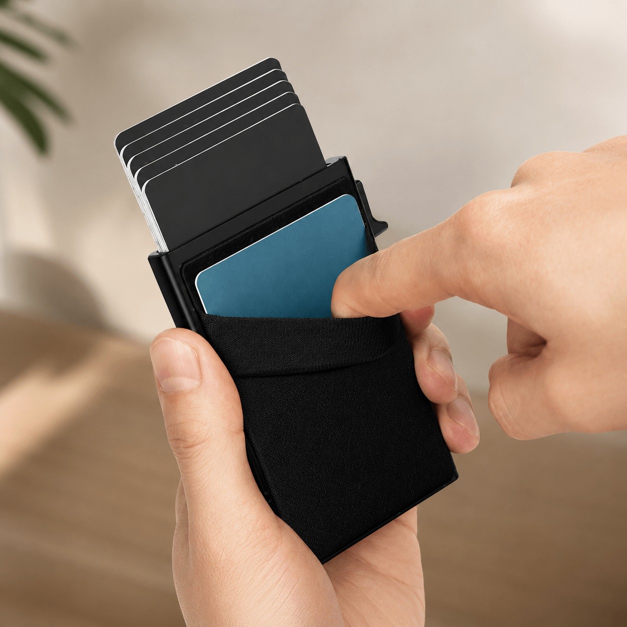 Vault-01 Pop-Up Card Case | Minimalist RFID Wallet - Collected Lab