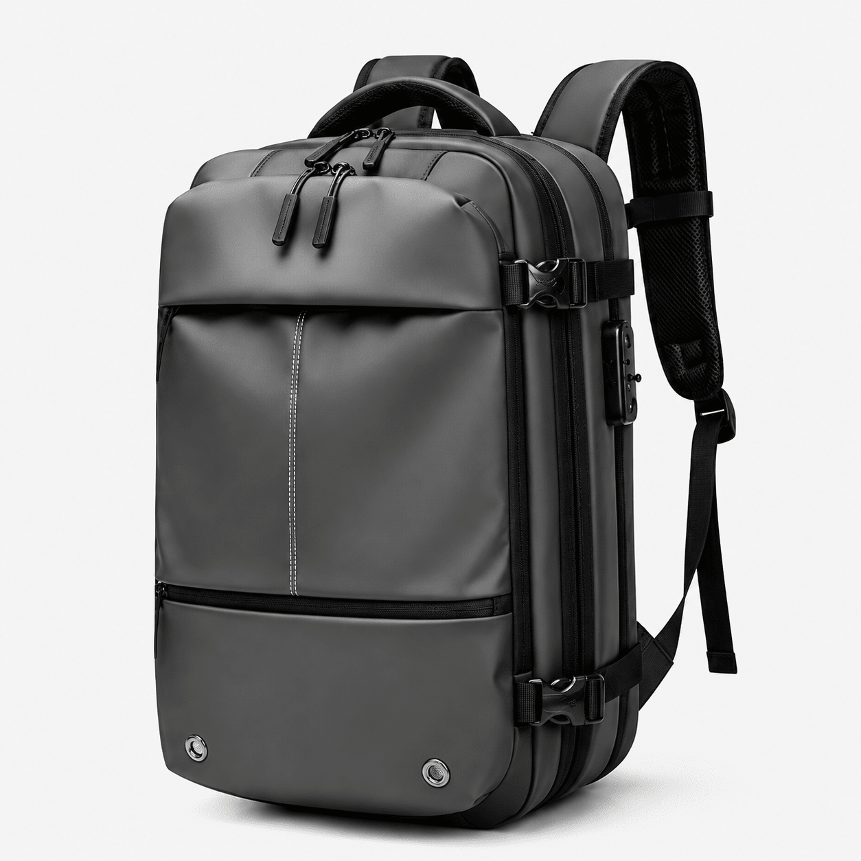Apex Compression Travel Backpack | Vacuum-Ready Business Backpack - Collected Lab