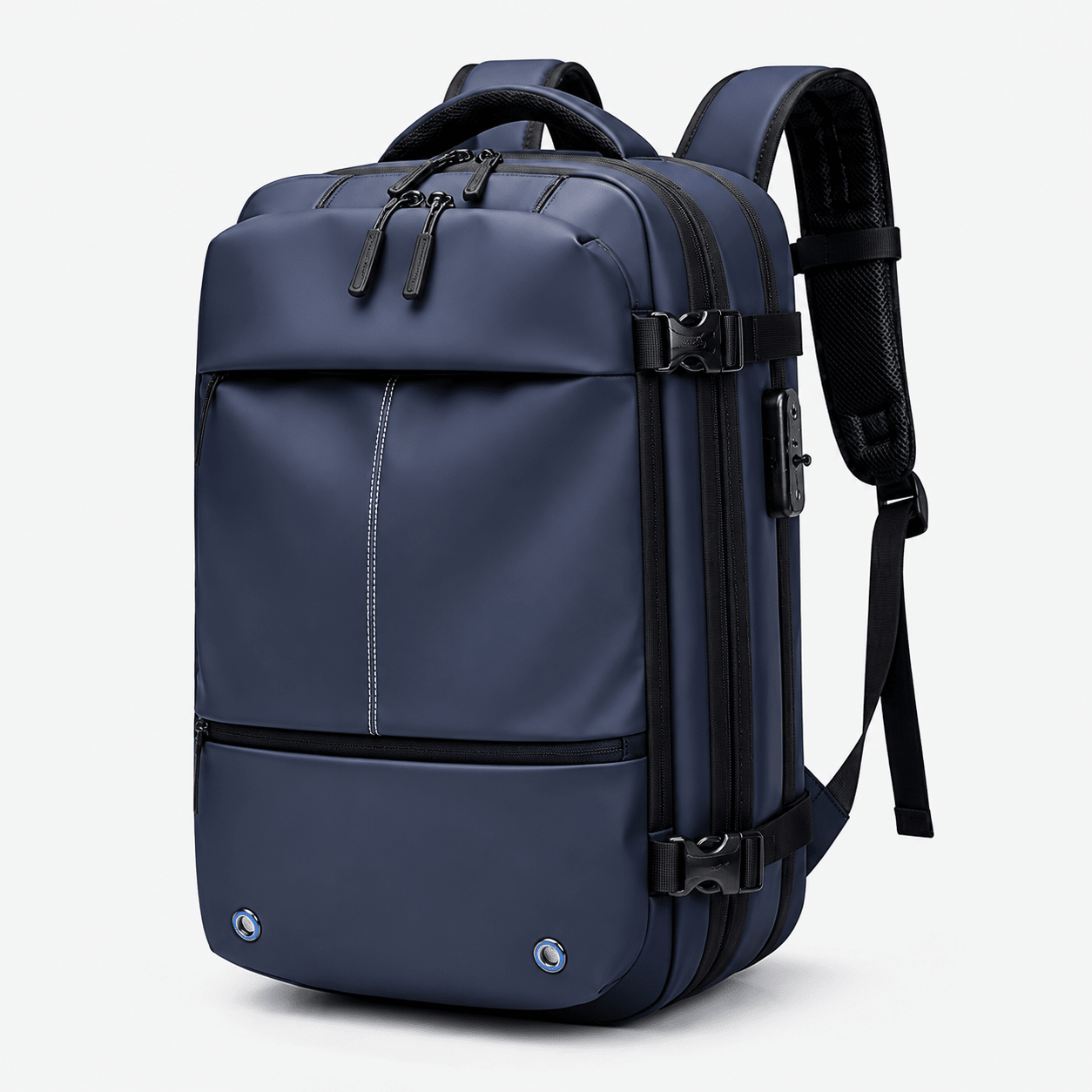 Apex Compression Travel Backpack | Vacuum-Ready Business Backpack - Collected Lab