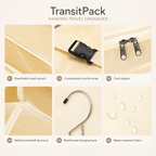 TransitPack Hanging Travel Organizer - Collected Lab