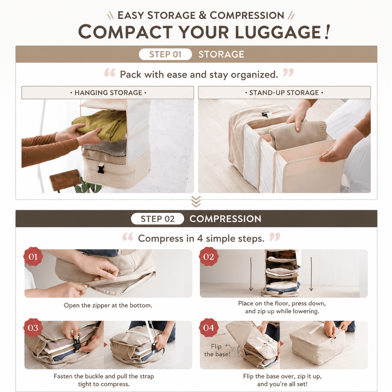 TransitPack Hanging Travel Organizer - Collected Lab