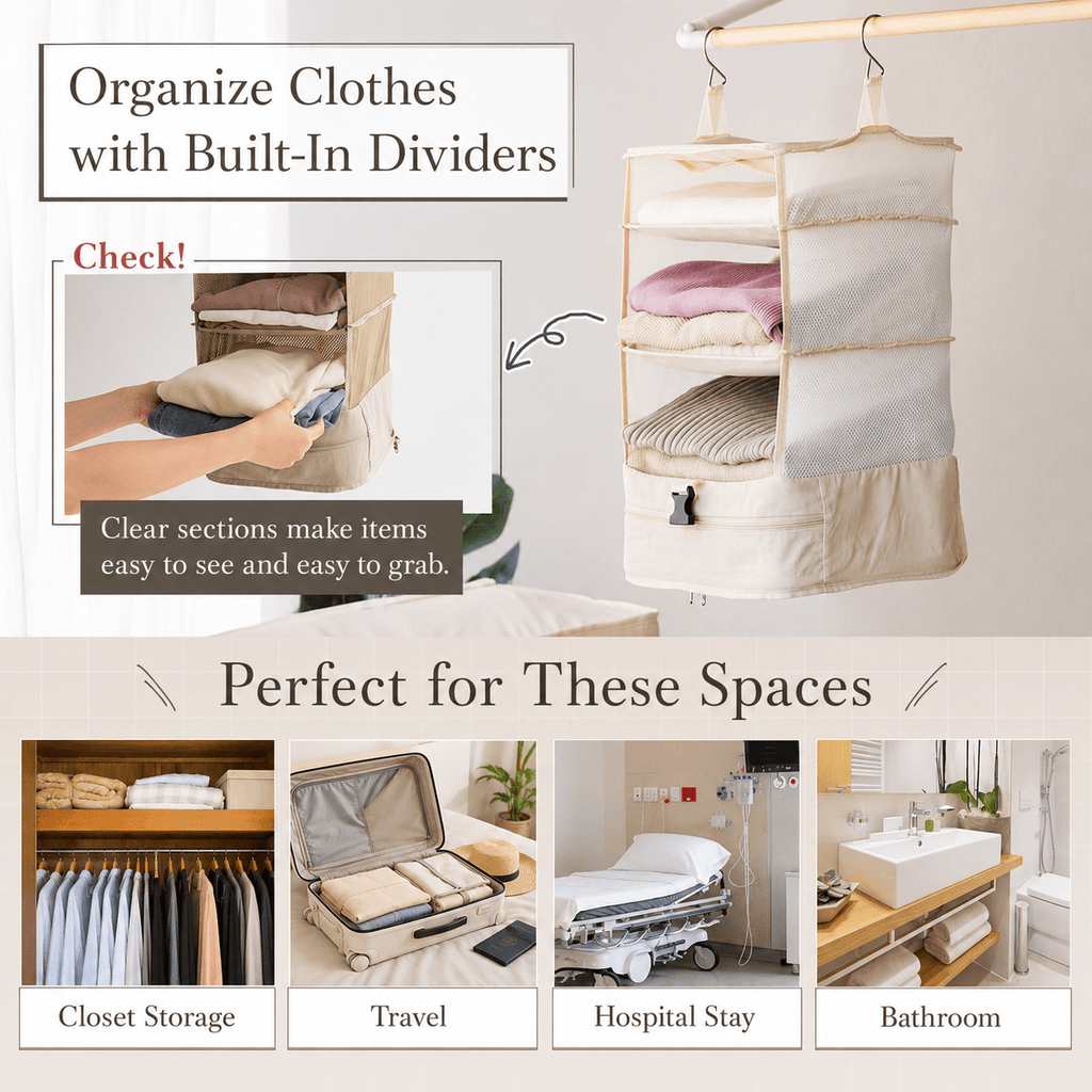 TransitPack Hanging Travel Organizer - Collected Lab