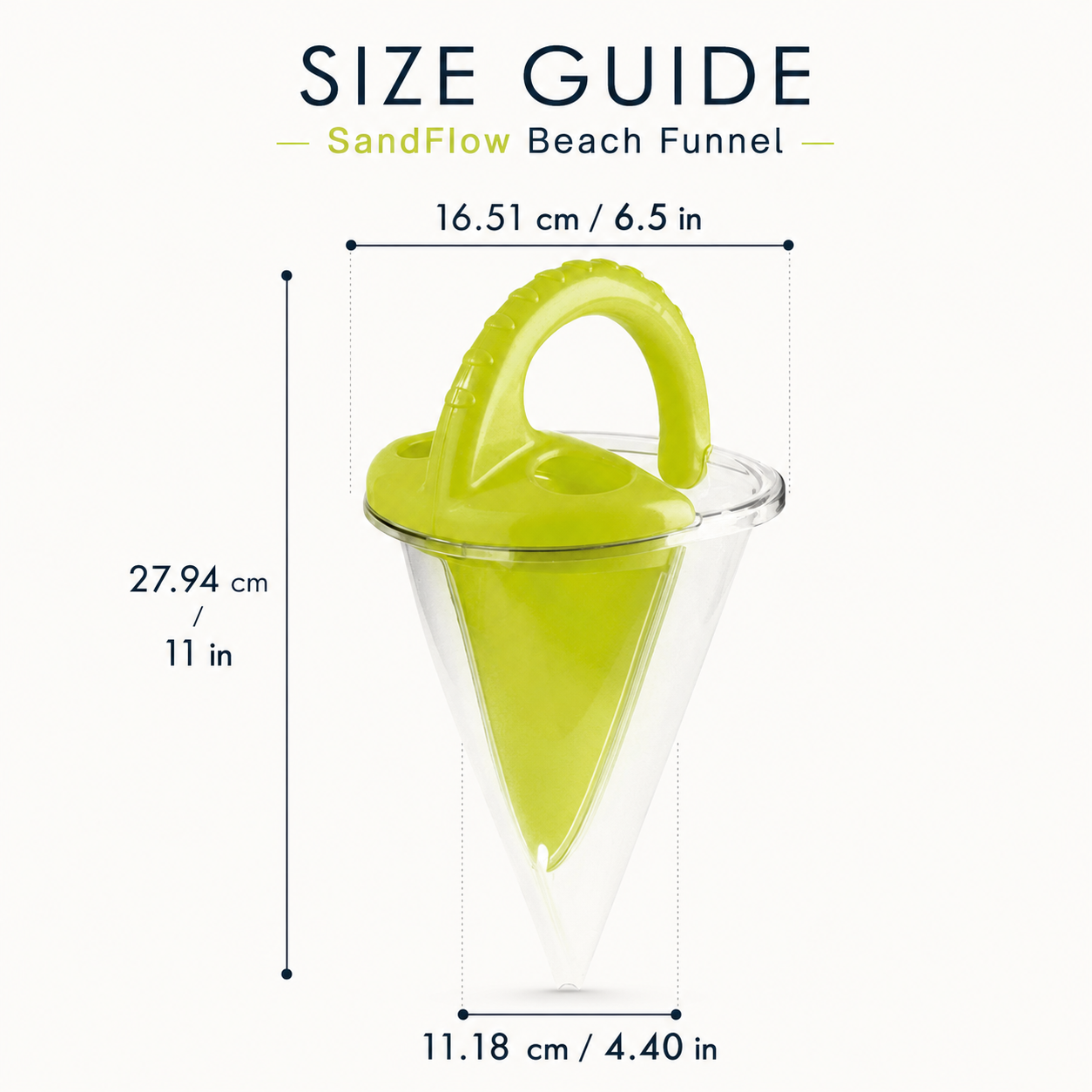 SandFlow Beach Funnel Toy Set
