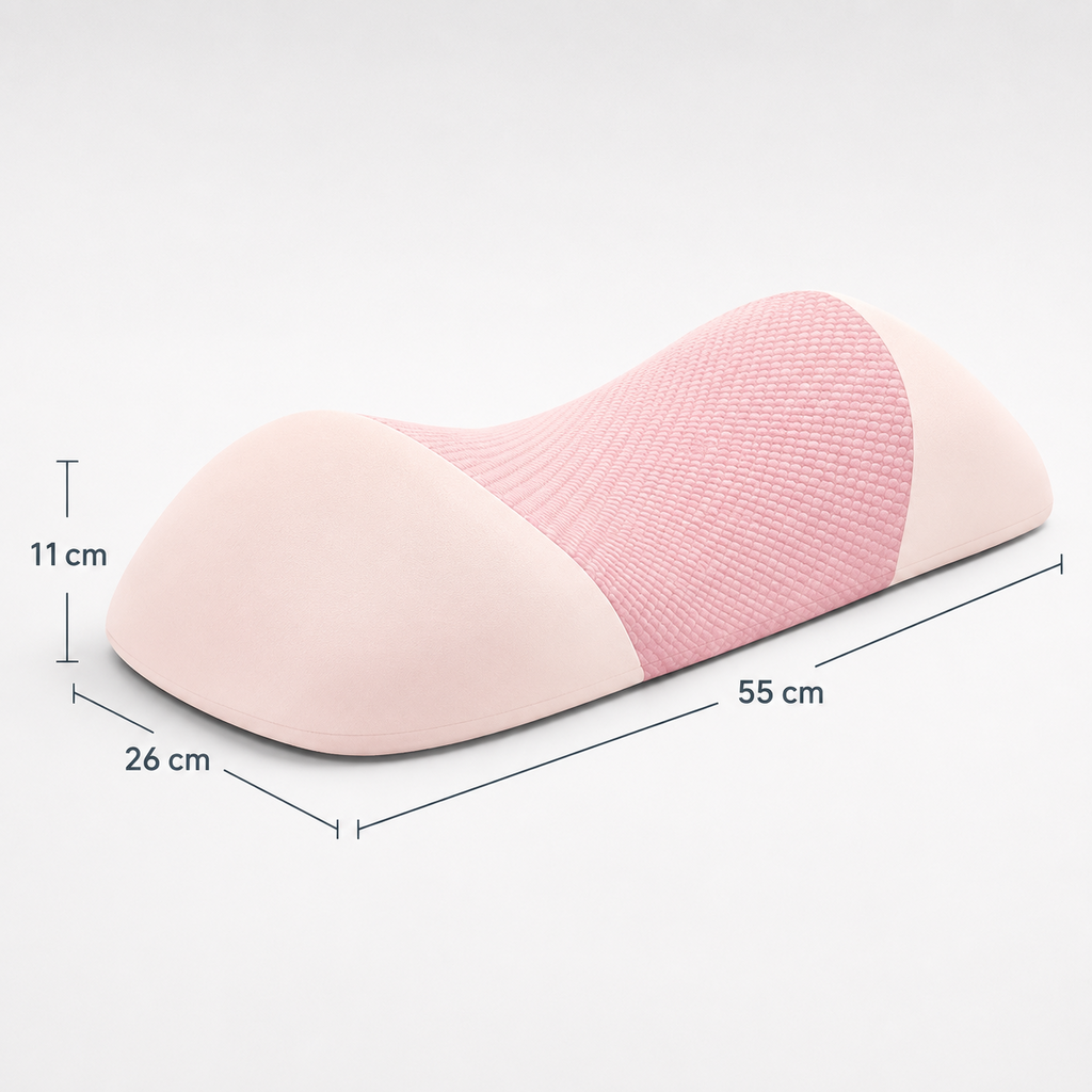 AlignRest Memory Foam Lumbar Support Pillow