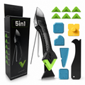 5-in-1 Caulk Removal & Finishing Tool Kit