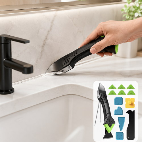 5-in-1 Caulk Removal & Finishing Tool Kit