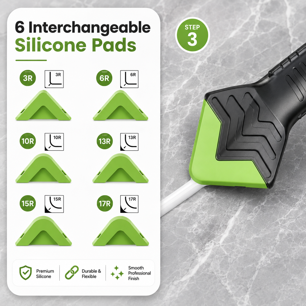 5-in-1 Caulk Removal & Finishing Tool Kit