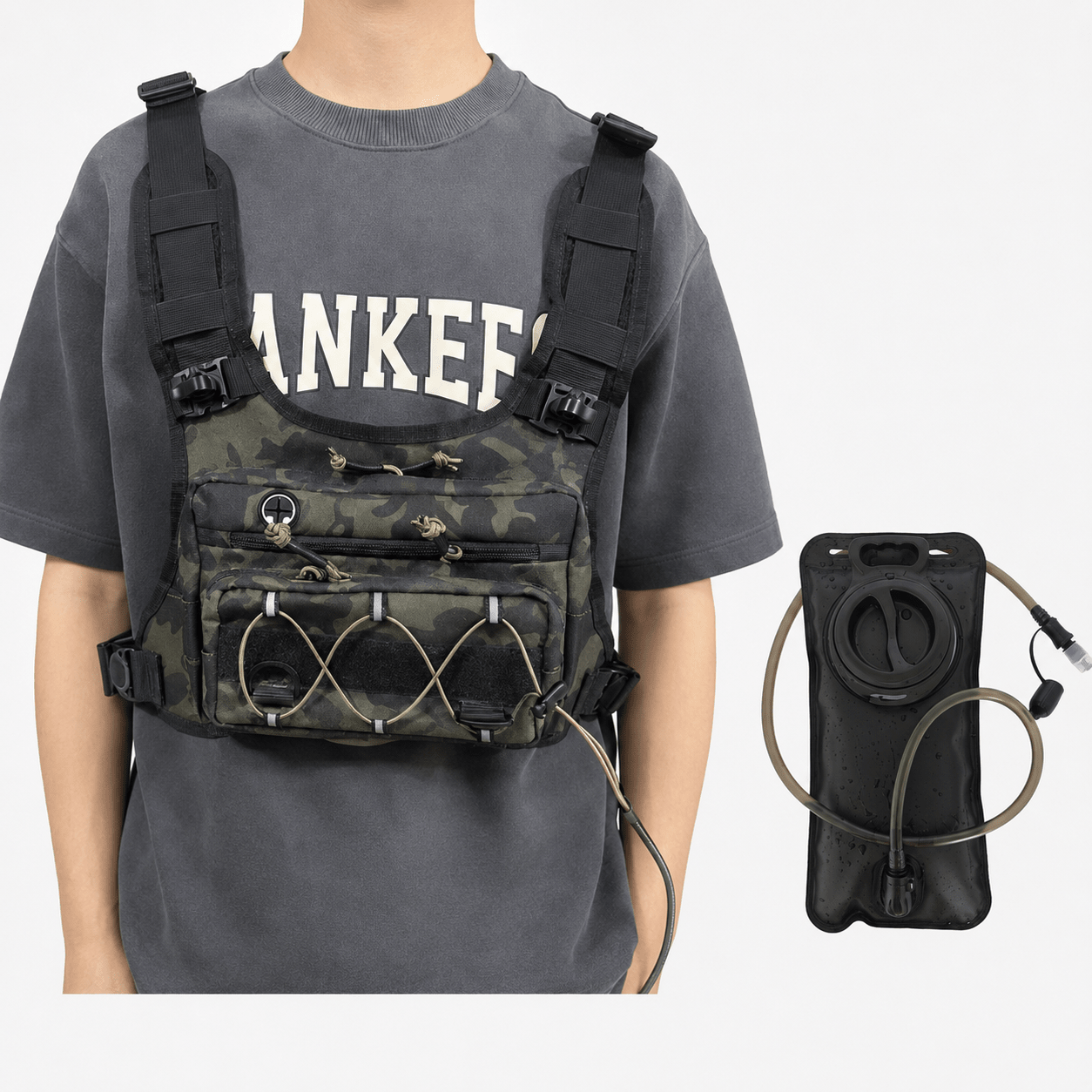 HydraTrail Outdoor Hydration Vest with 2L Water Bladder - Collected Lab