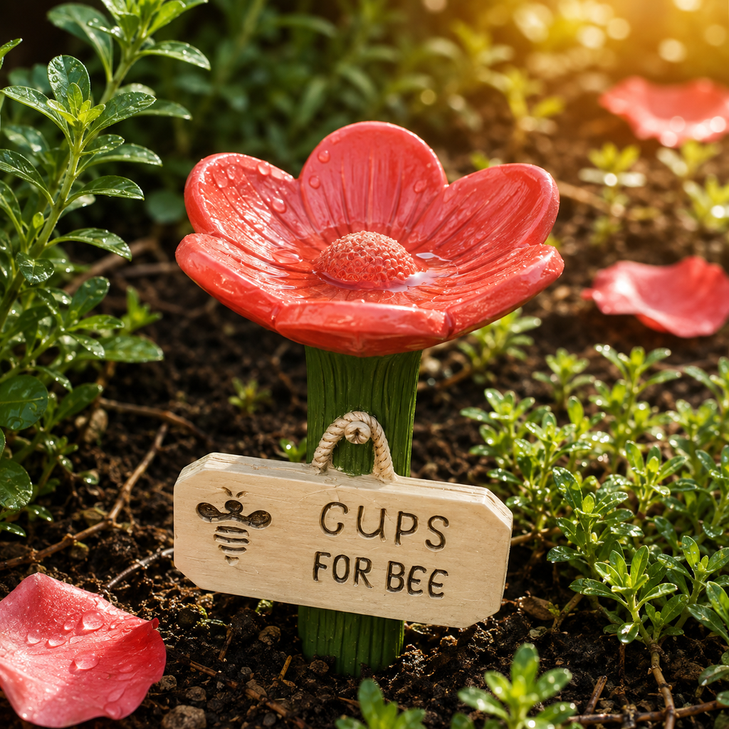 BeeBloom Ceramic Bee Watering Station - Collected Lab