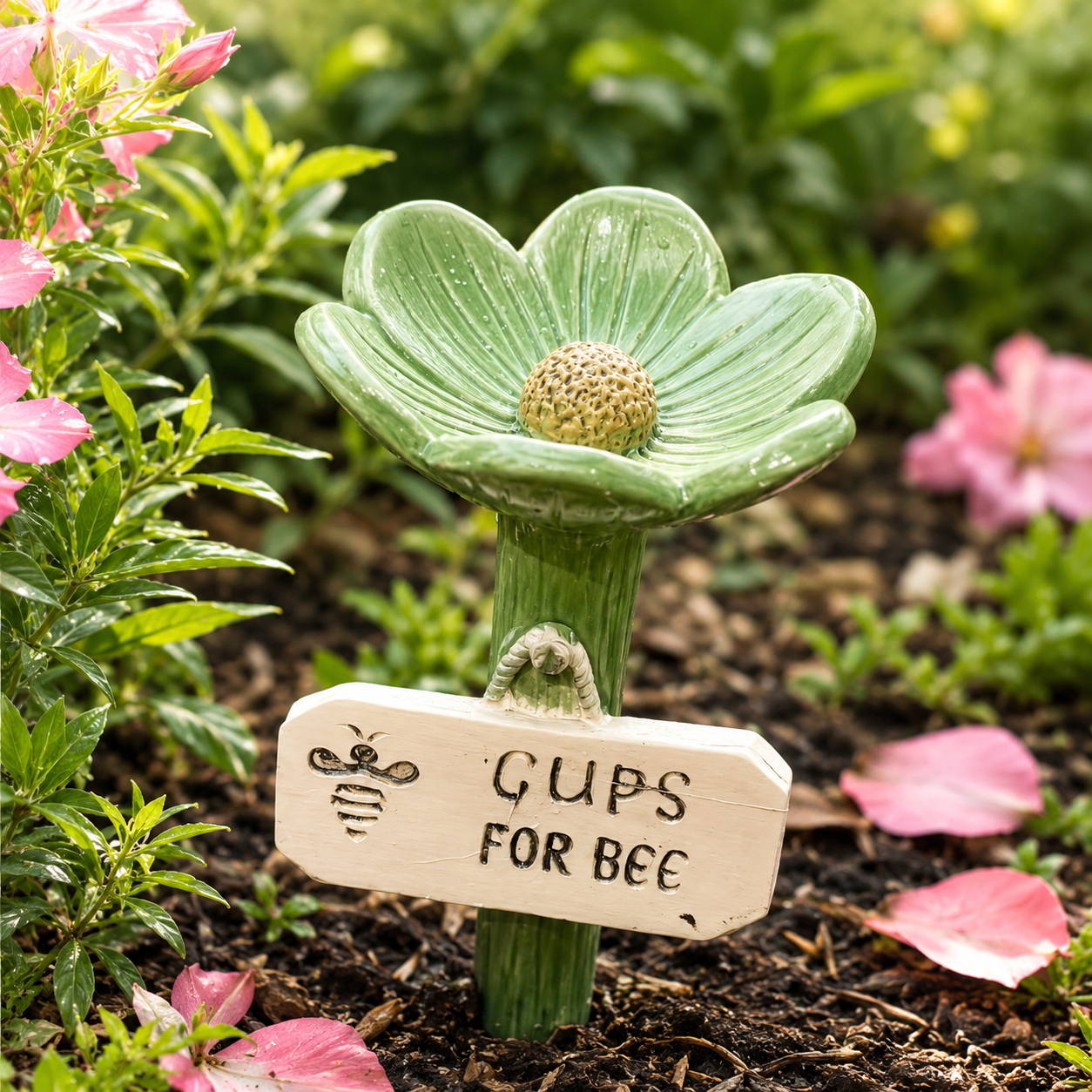 BeeBloom Ceramic Bee Watering Station - Collected Lab