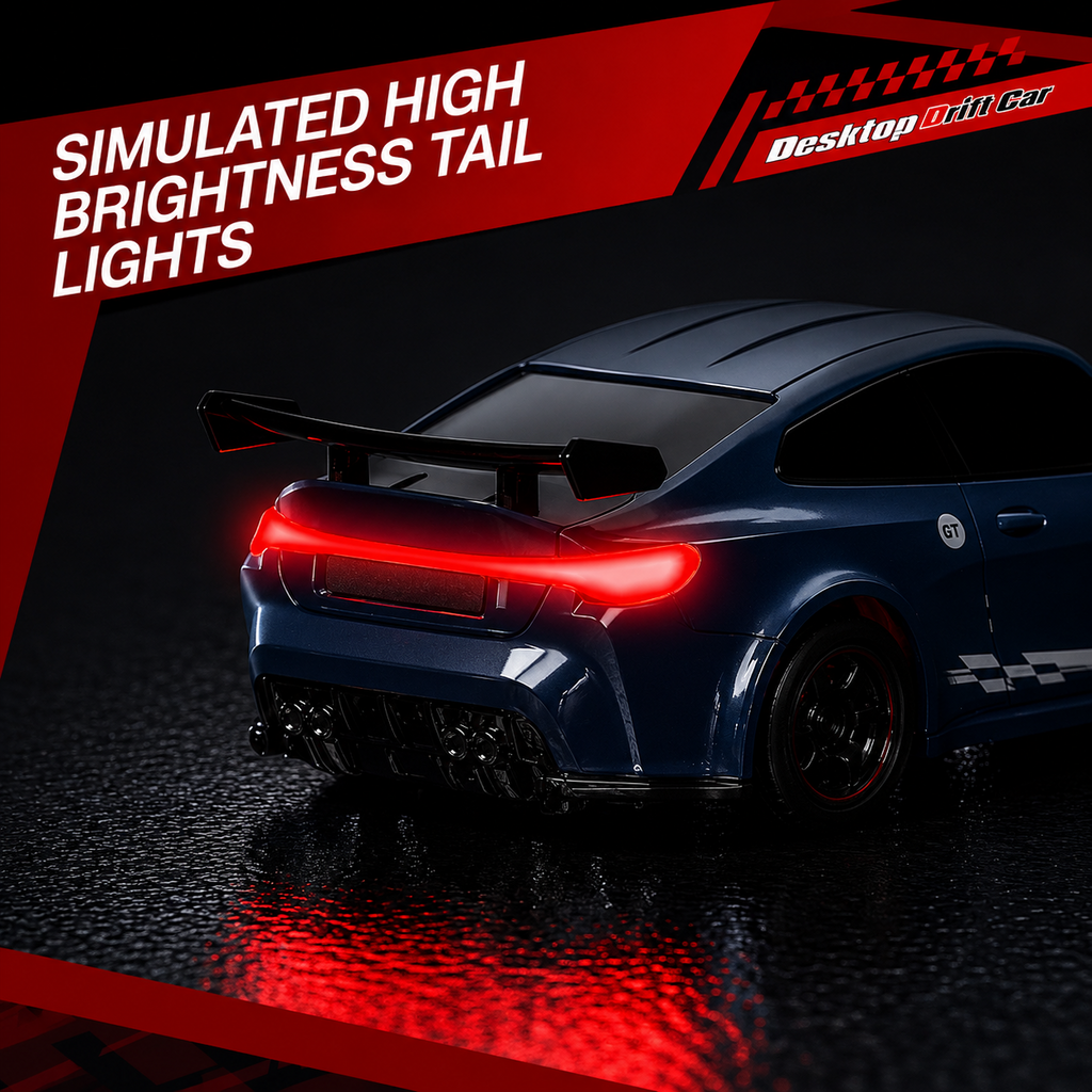 DriftX64 – 1:64 4WD Proportional RC Drift Car