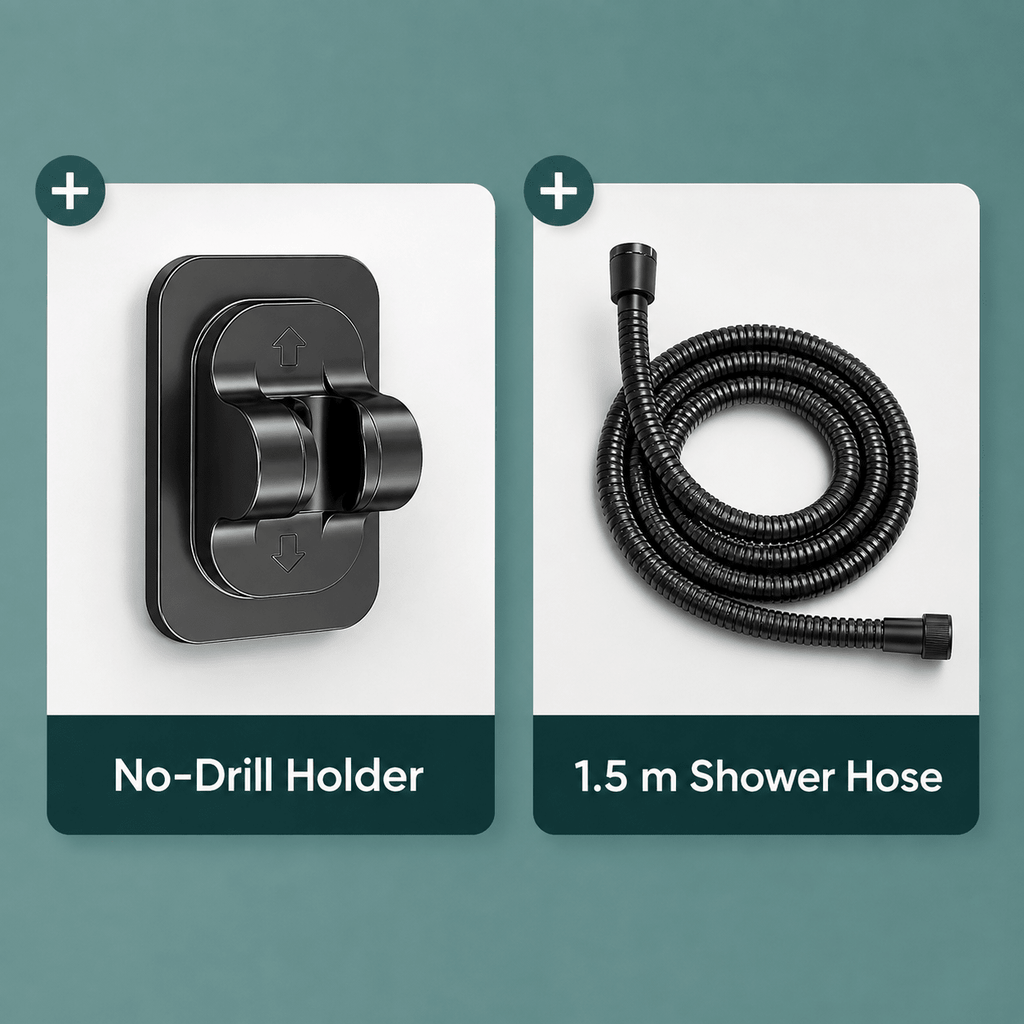 AquaFlow High-Pressure 5-Mode Filtered Shower Head - Collected Lab