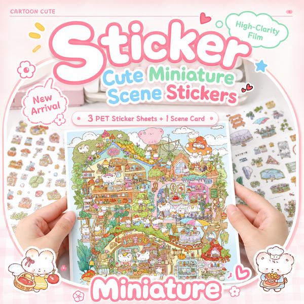 StickerScape – 3D Scene Builder Sticker Kit
