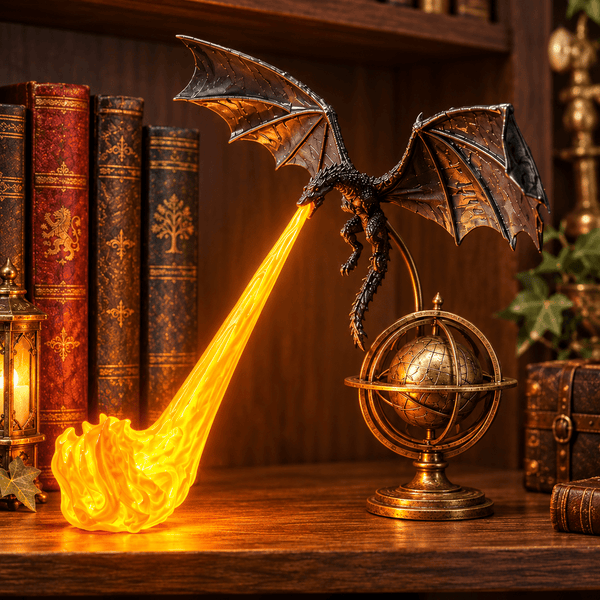 Emberwing Dragon Lamp