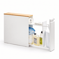 Pull-Out Bathroom Storage Cabinet - Collected Lab