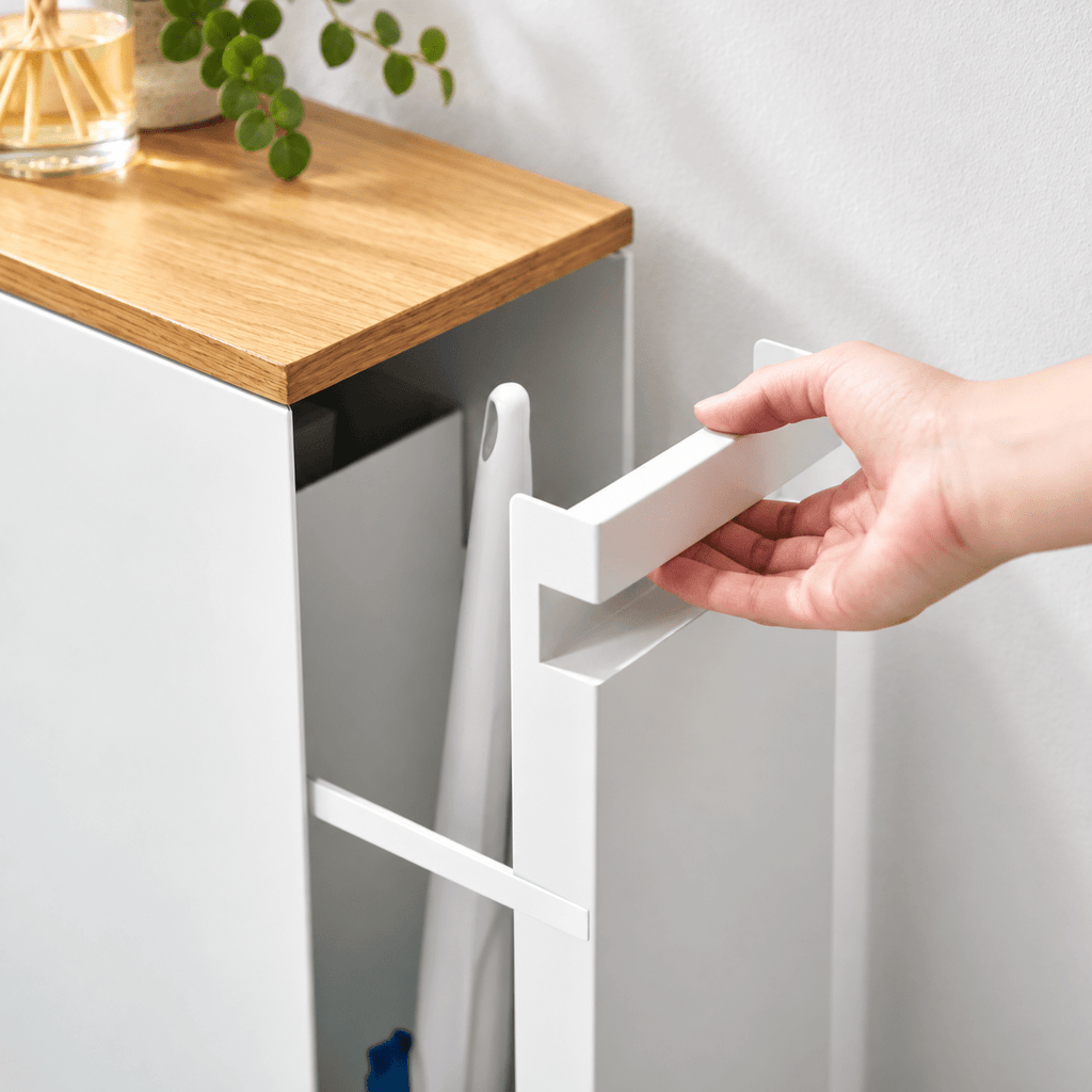 Pull-Out Bathroom Storage Cabinet - Collected Lab