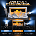 Golden Mountain 3-in-1 Projection & Aroma Lamp - Collected Lab