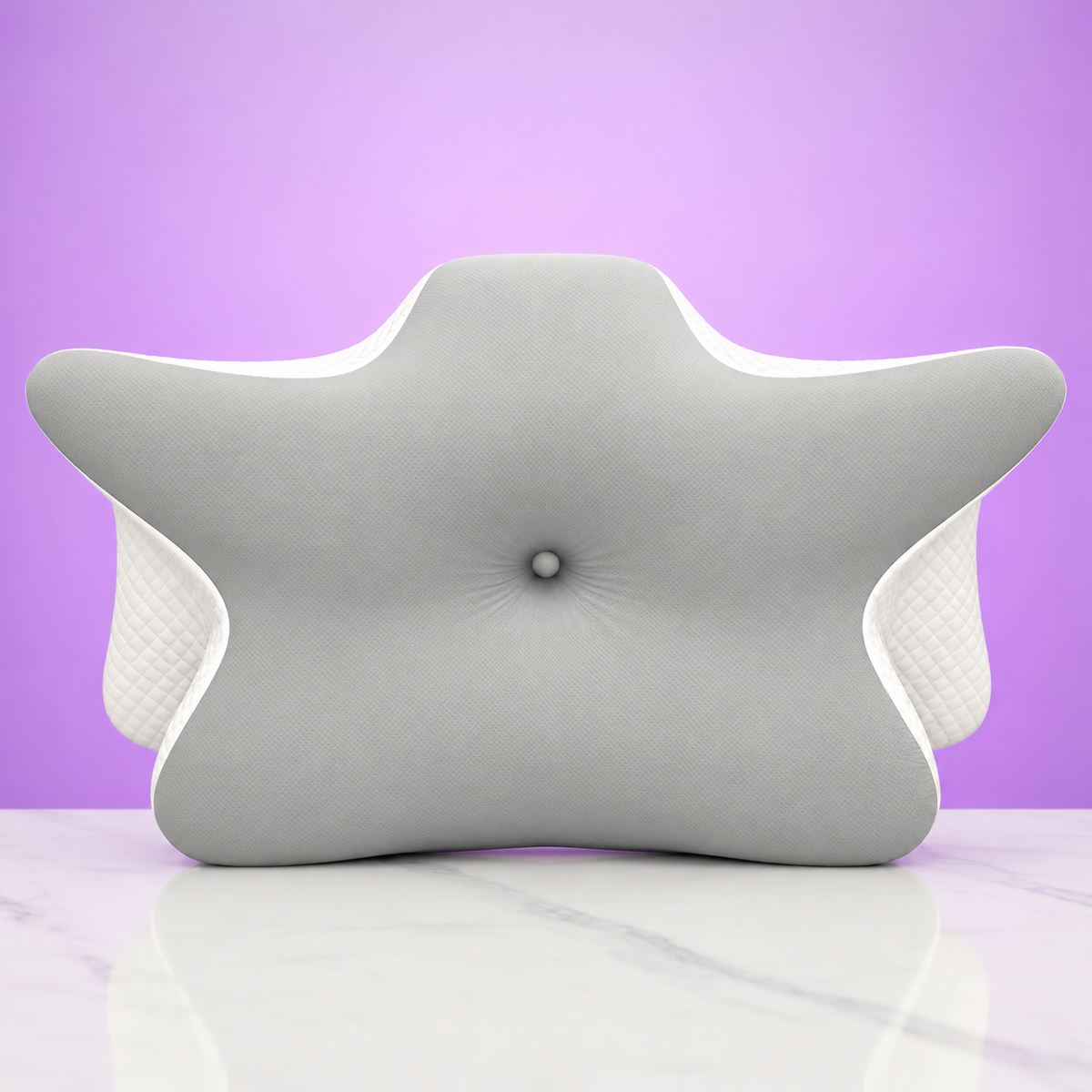 Pain Relief Ergonomic Butterfly Pillow – Cooling Memory Foam & Machine Washable Cover