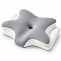 Pain Relief Ergonomic Butterfly Pillow – Cooling Memory Foam & Machine Washable Cover