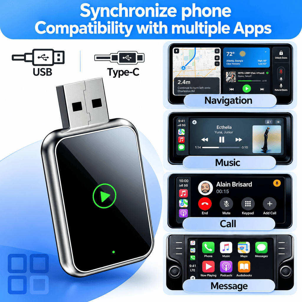 Wireless CarPlay Adapter - Collected Lab