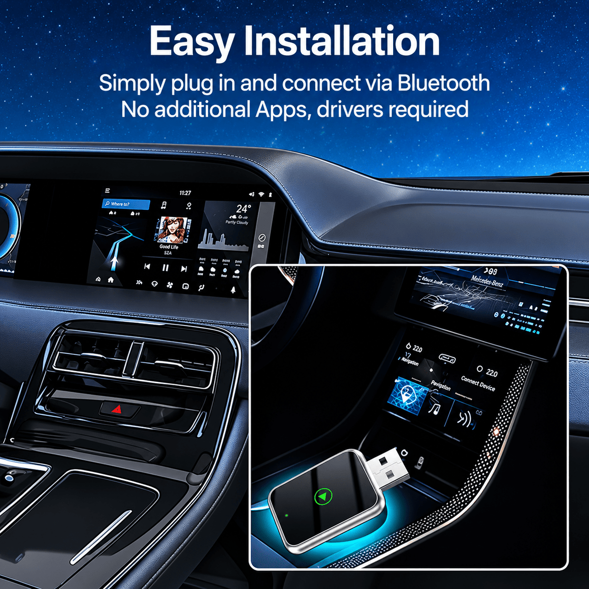 Wireless CarPlay Adapter - Collected Lab