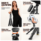 SnapRise Auto-Opening Selfie Stick Tripod - Collected Lab