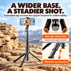 SnapRise Auto-Opening Selfie Stick Tripod - Collected Lab