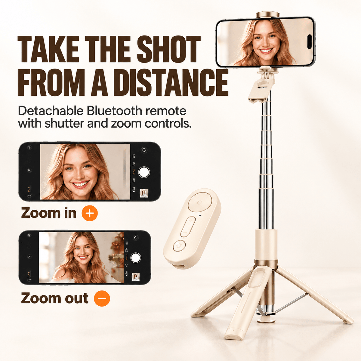 SnapRise Auto-Opening Selfie Stick Tripod - Collected Lab