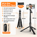 SnapRise Auto-Opening Selfie Stick Tripod - Collected Lab