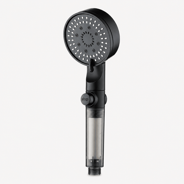 AquaFlow High-Pressure 5-Mode Filtered Shower Head